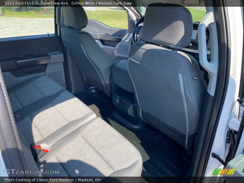 Rear Seat of 2021 F150 XL SuperCrew 4x4