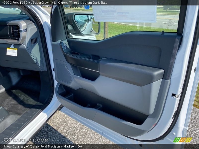 Oxford White / Medium Dark Slate 2021 Ford F150 XL SuperCrew 4x4