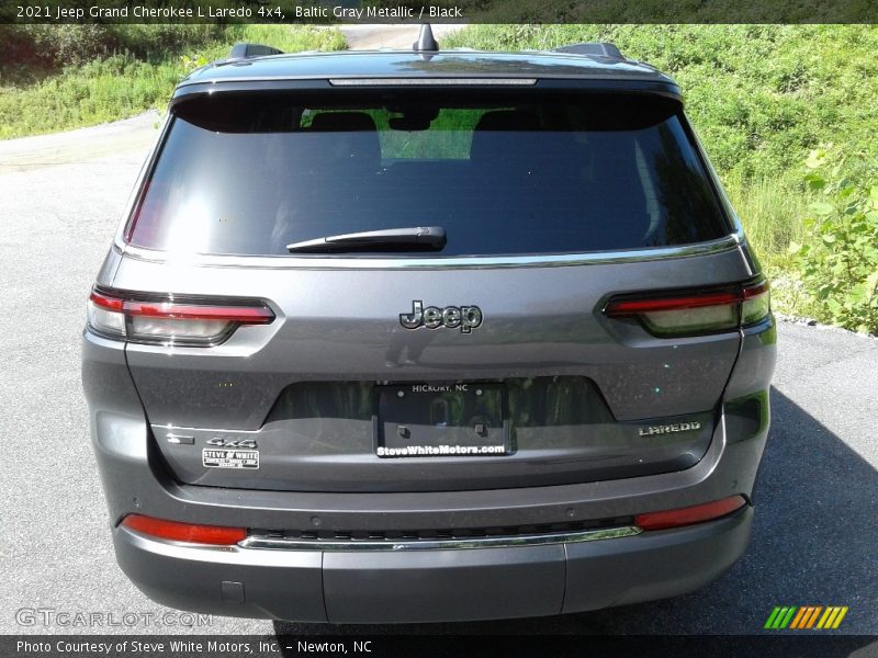 Baltic Gray Metallic / Black 2021 Jeep Grand Cherokee L Laredo 4x4