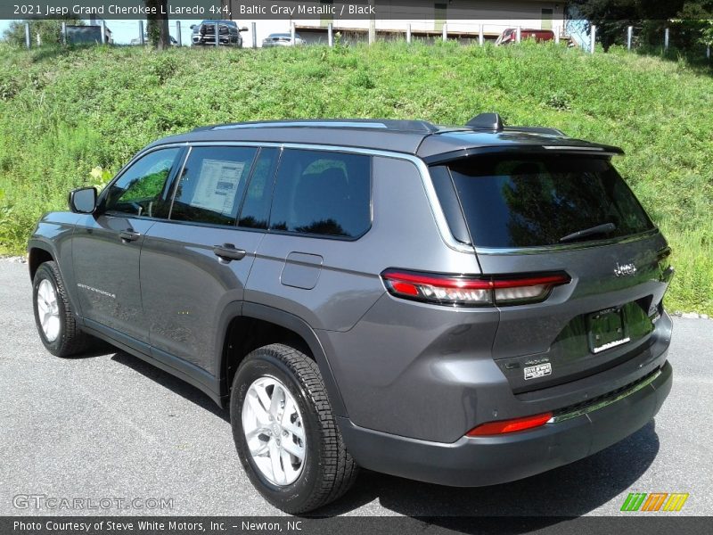 Baltic Gray Metallic / Black 2021 Jeep Grand Cherokee L Laredo 4x4