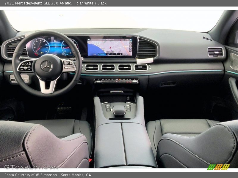 Polar White / Black 2021 Mercedes-Benz GLE 350 4Matic