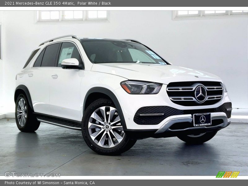 Front 3/4 View of 2021 GLE 350 4Matic