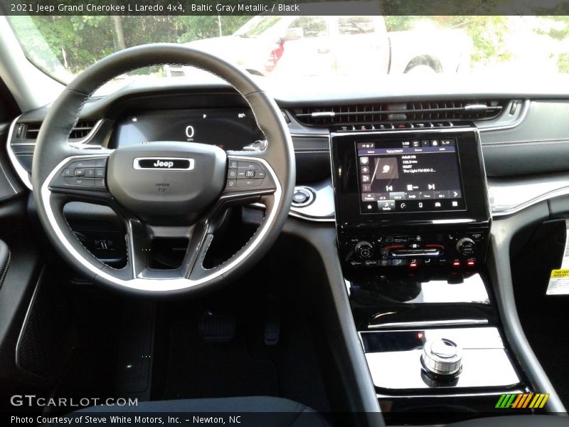 Dashboard of 2021 Grand Cherokee L Laredo 4x4