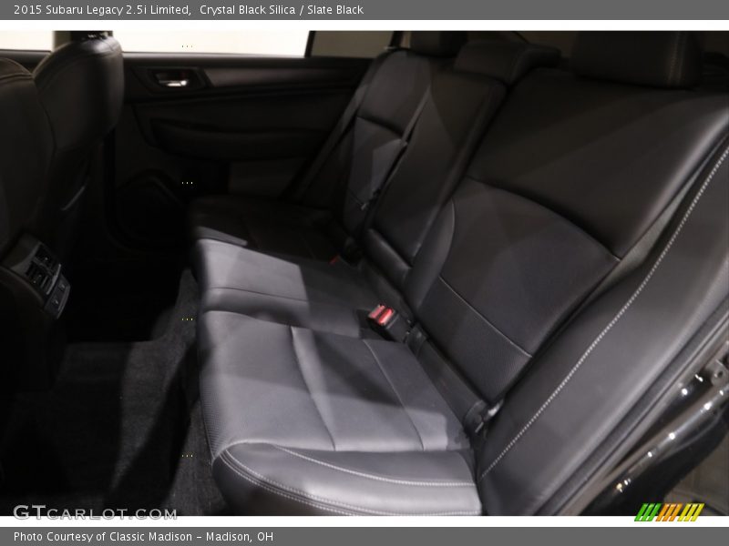 Crystal Black Silica / Slate Black 2015 Subaru Legacy 2.5i Limited