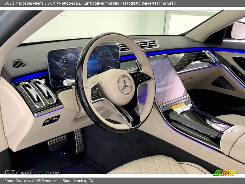 Dashboard of 2021 S 580 4Matic Sedan