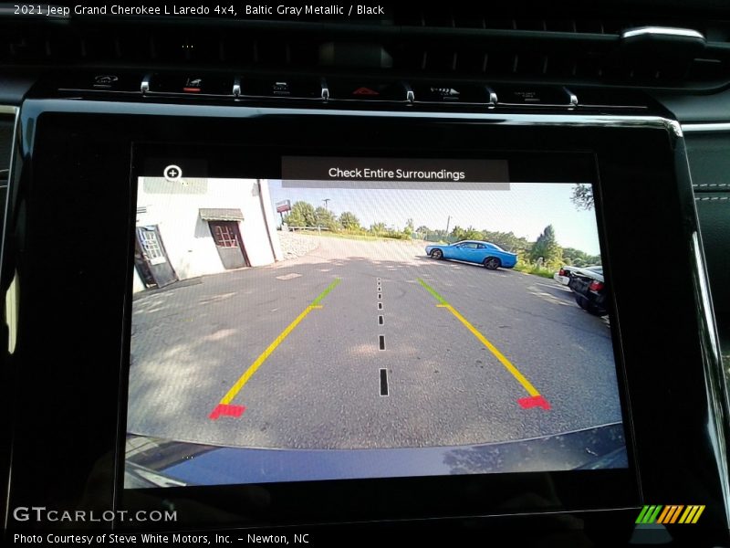 Baltic Gray Metallic / Black 2021 Jeep Grand Cherokee L Laredo 4x4