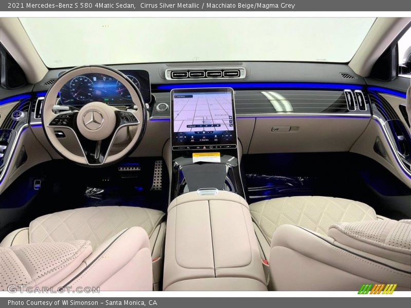 Dashboard of 2021 S 580 4Matic Sedan