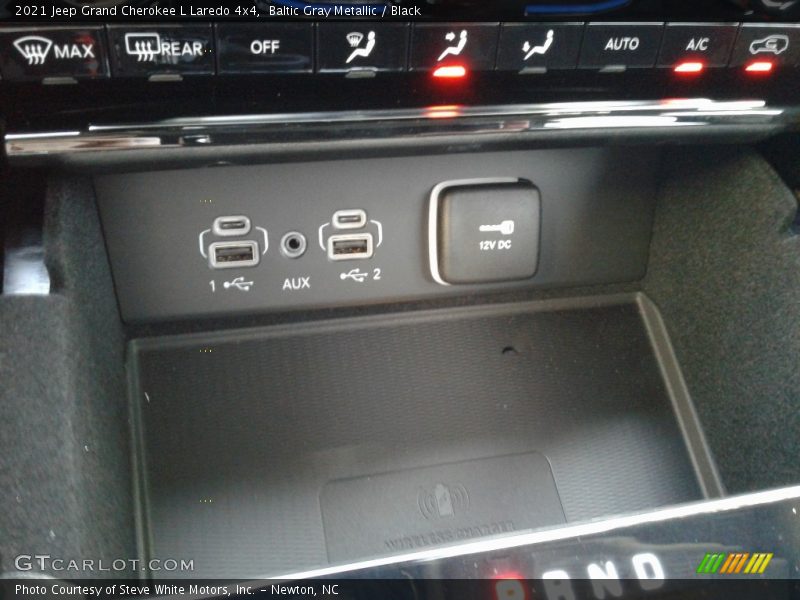 Baltic Gray Metallic / Black 2021 Jeep Grand Cherokee L Laredo 4x4