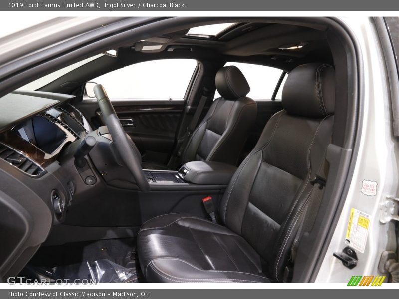 Ingot Silver / Charcoal Black 2019 Ford Taurus Limited AWD