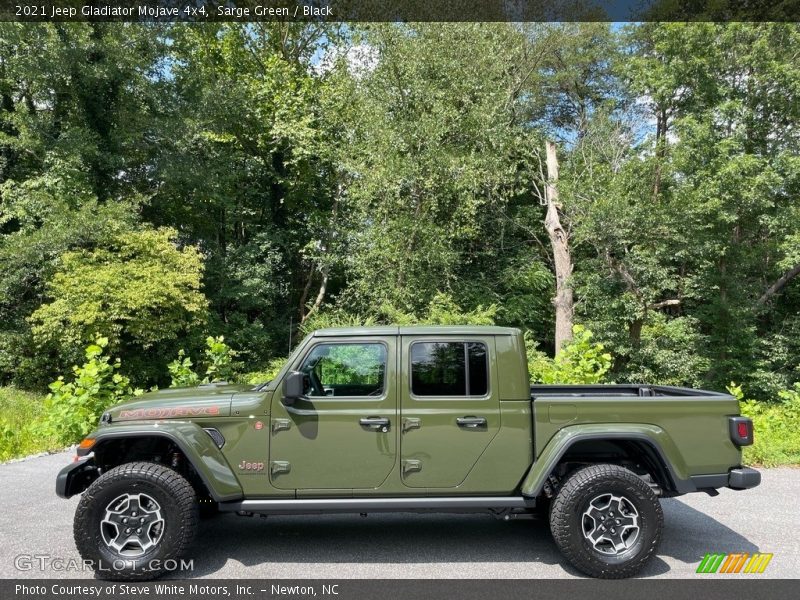 Sarge Green / Black 2021 Jeep Gladiator Mojave 4x4