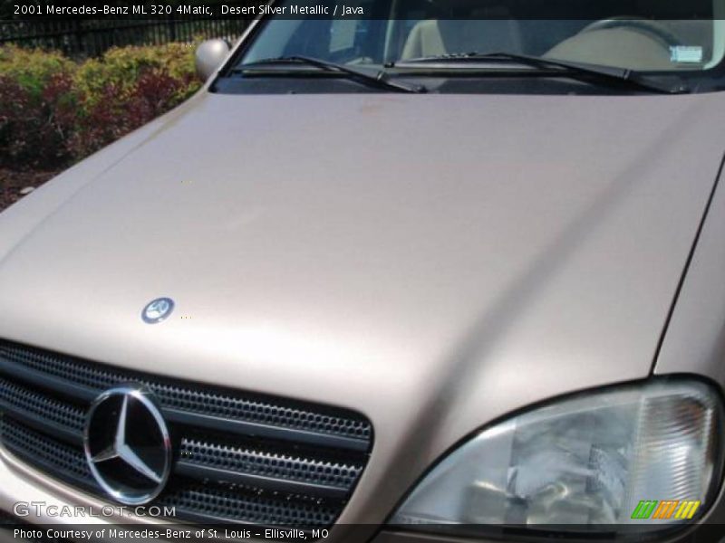 Desert Silver Metallic / Java 2001 Mercedes-Benz ML 320 4Matic