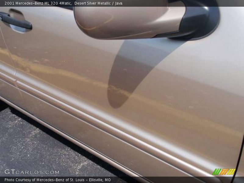 Desert Silver Metallic / Java 2001 Mercedes-Benz ML 320 4Matic