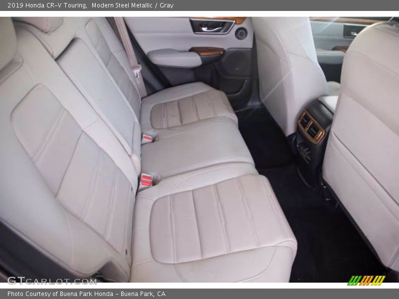 Modern Steel Metallic / Gray 2019 Honda CR-V Touring
