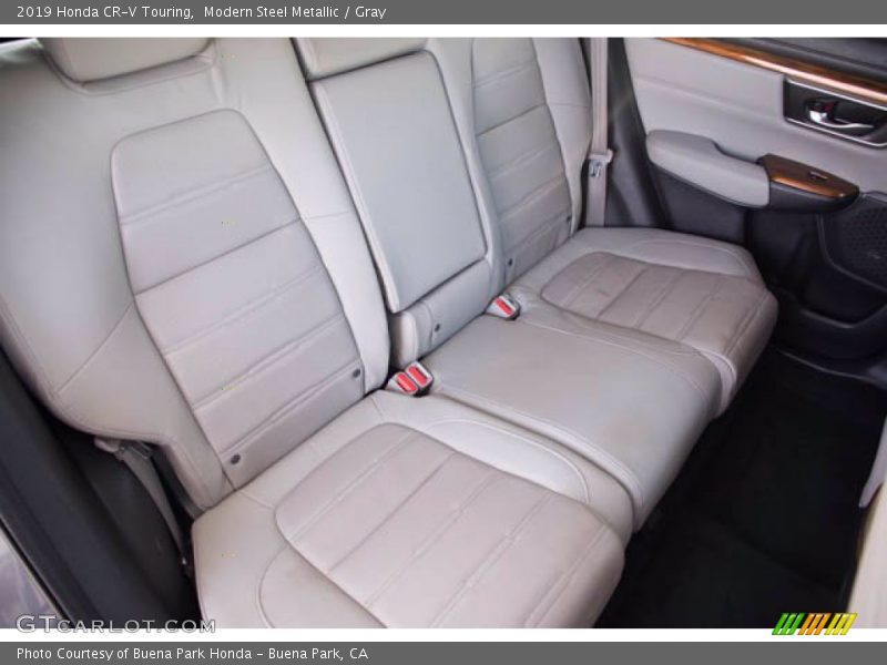 Modern Steel Metallic / Gray 2019 Honda CR-V Touring