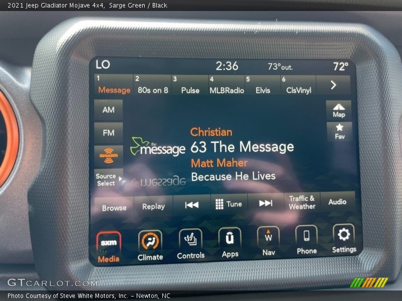 Sarge Green / Black 2021 Jeep Gladiator Mojave 4x4