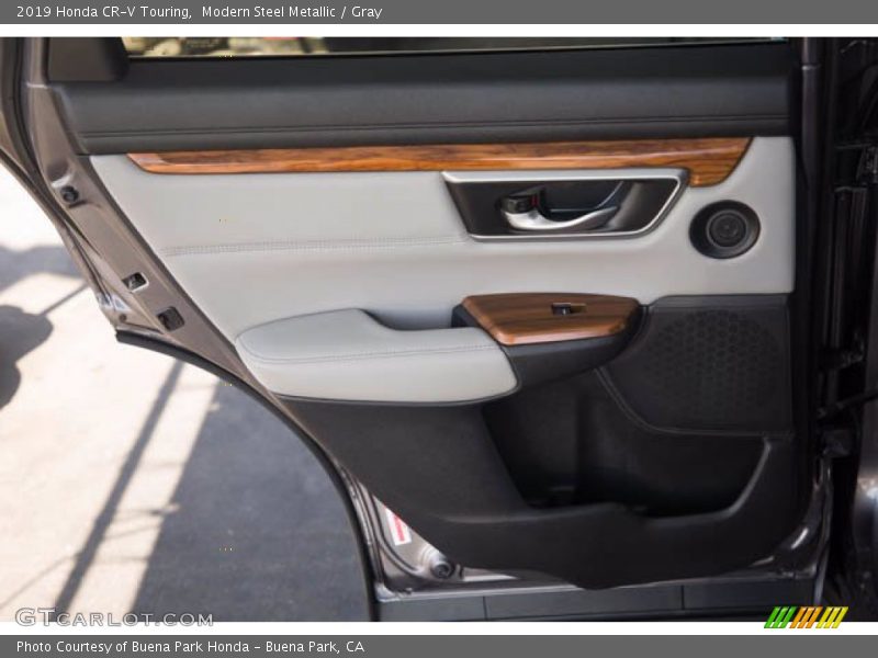 Modern Steel Metallic / Gray 2019 Honda CR-V Touring