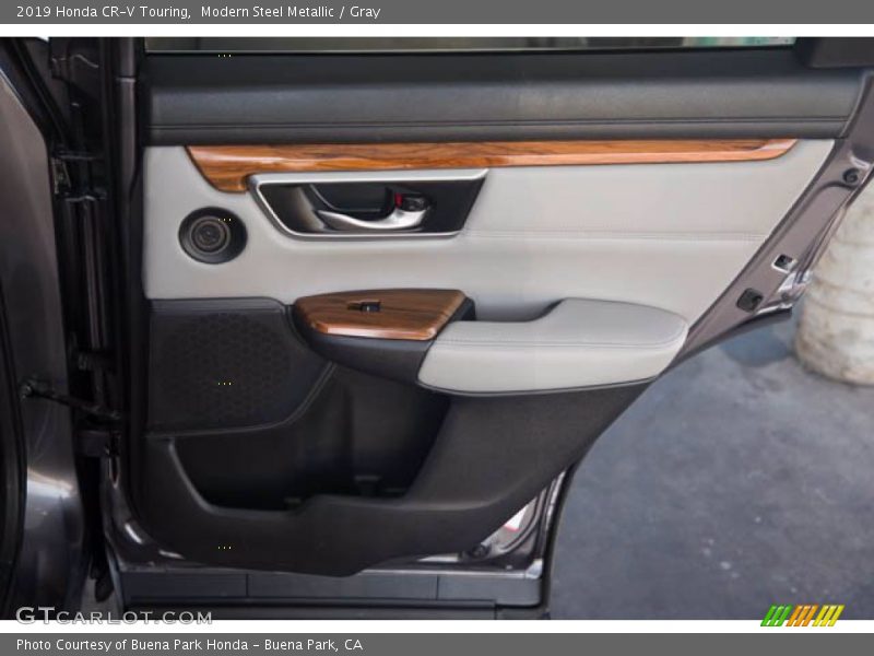 Modern Steel Metallic / Gray 2019 Honda CR-V Touring