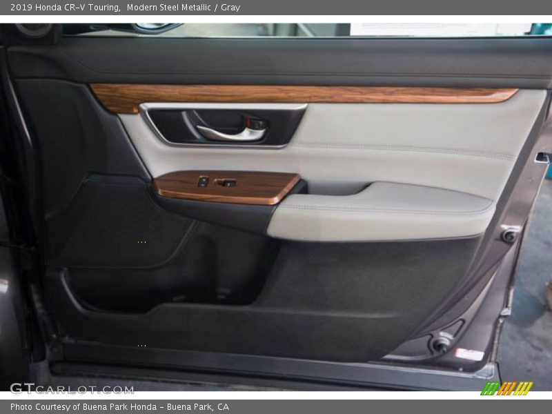 Modern Steel Metallic / Gray 2019 Honda CR-V Touring