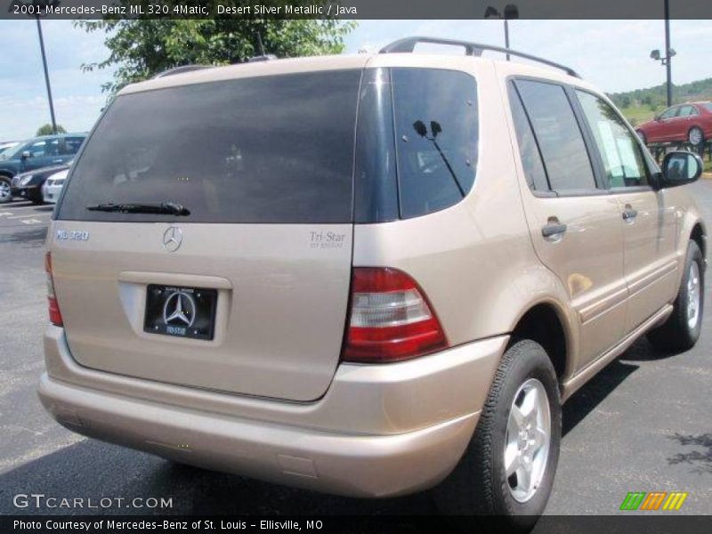 Desert Silver Metallic / Java 2001 Mercedes-Benz ML 320 4Matic