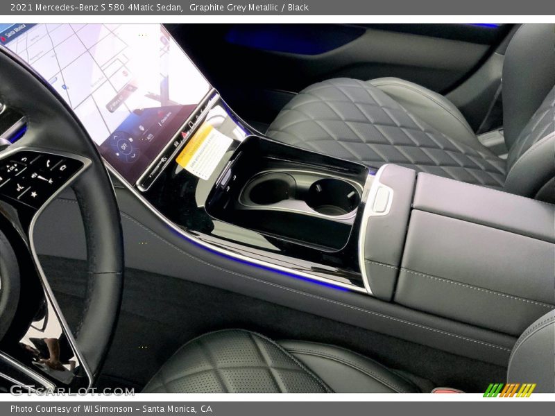 Graphite Grey Metallic / Black 2021 Mercedes-Benz S 580 4Matic Sedan