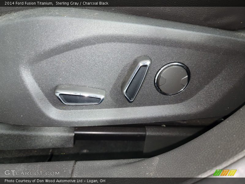 Sterling Gray / Charcoal Black 2014 Ford Fusion Titanium
