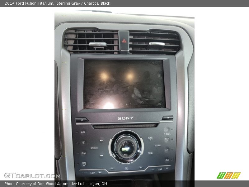 Sterling Gray / Charcoal Black 2014 Ford Fusion Titanium