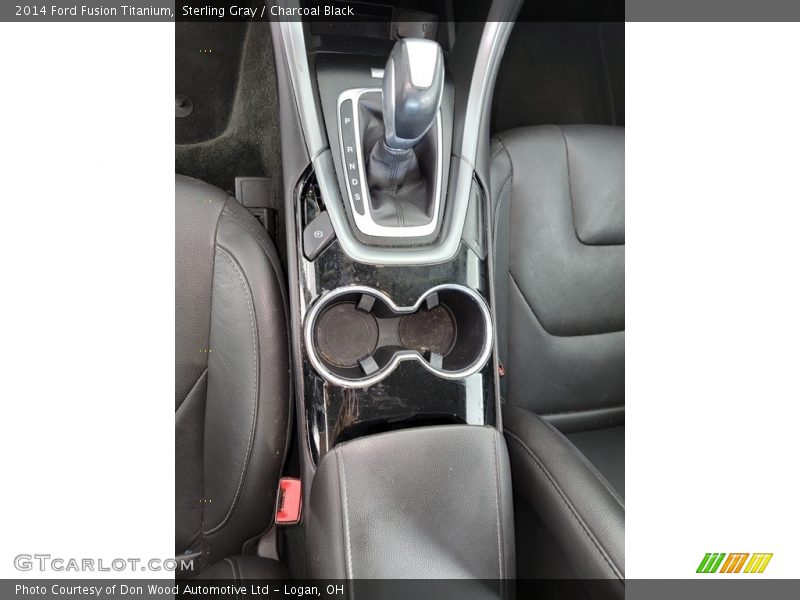 Sterling Gray / Charcoal Black 2014 Ford Fusion Titanium