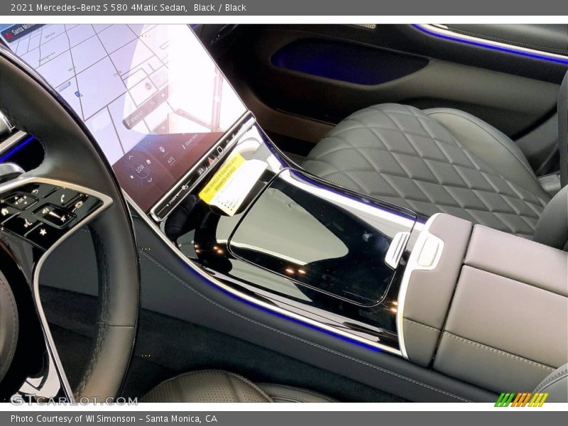 Black / Black 2021 Mercedes-Benz S 580 4Matic Sedan