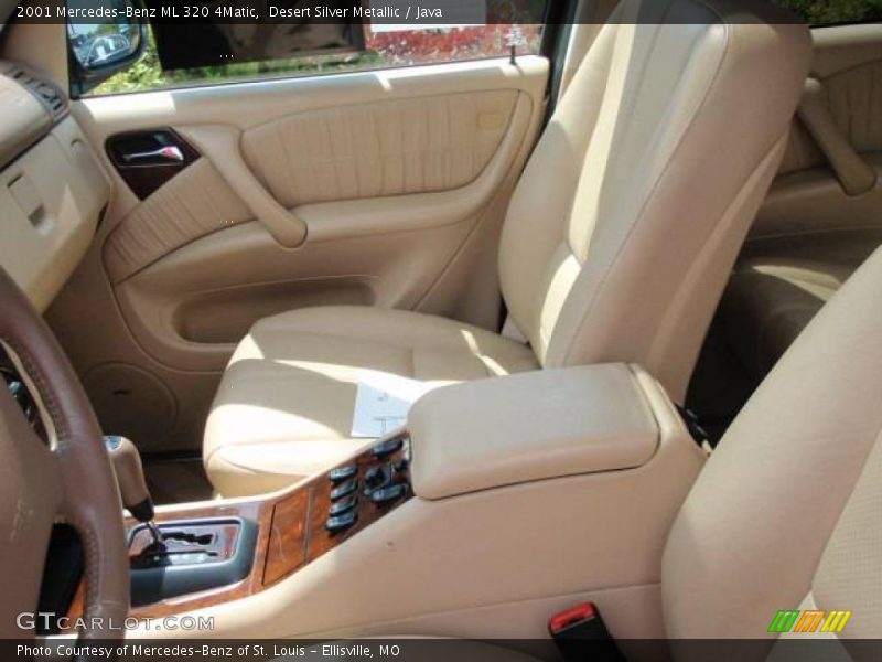 Desert Silver Metallic / Java 2001 Mercedes-Benz ML 320 4Matic