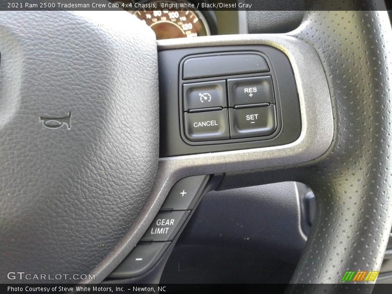 Bright White / Black/Diesel Gray 2021 Ram 2500 Tradesman Crew Cab 4x4 Chassis