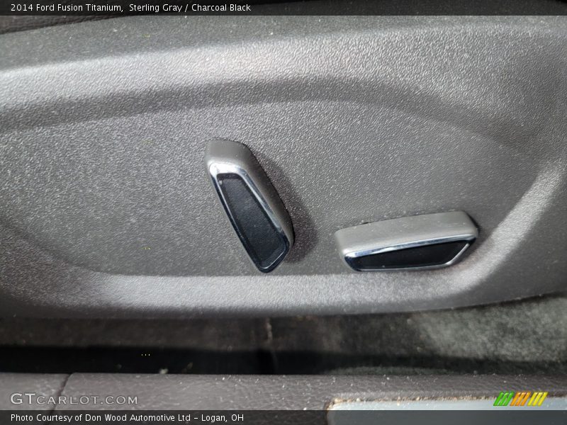 Sterling Gray / Charcoal Black 2014 Ford Fusion Titanium
