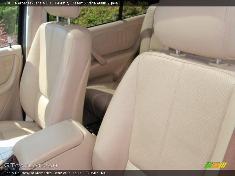 Desert Silver Metallic / Java 2001 Mercedes-Benz ML 320 4Matic