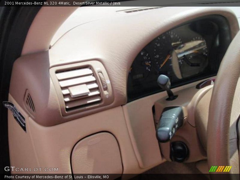 Desert Silver Metallic / Java 2001 Mercedes-Benz ML 320 4Matic