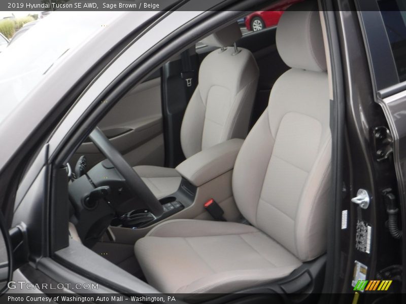 Sage Brown / Beige 2019 Hyundai Tucson SE AWD
