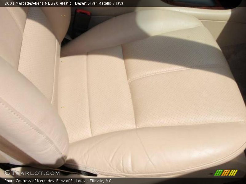 Desert Silver Metallic / Java 2001 Mercedes-Benz ML 320 4Matic