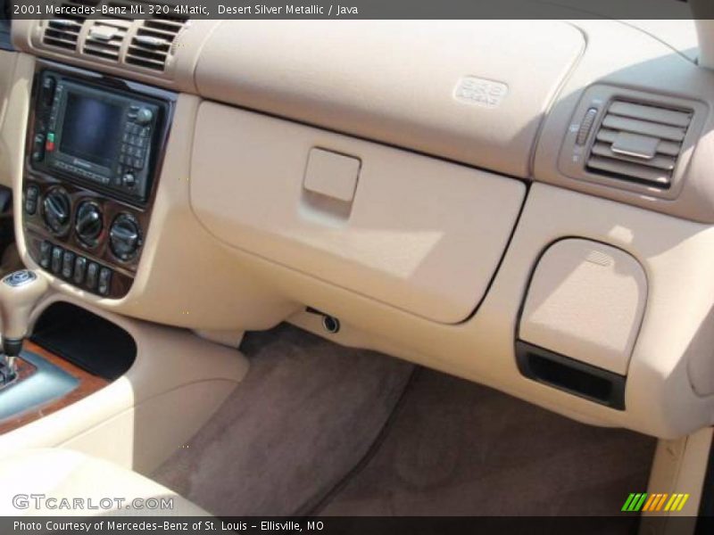 Desert Silver Metallic / Java 2001 Mercedes-Benz ML 320 4Matic
