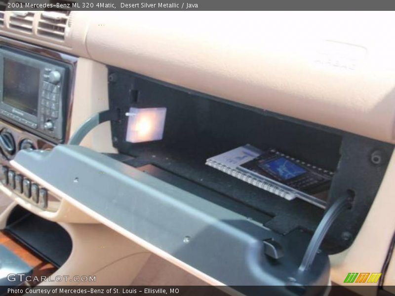 Desert Silver Metallic / Java 2001 Mercedes-Benz ML 320 4Matic