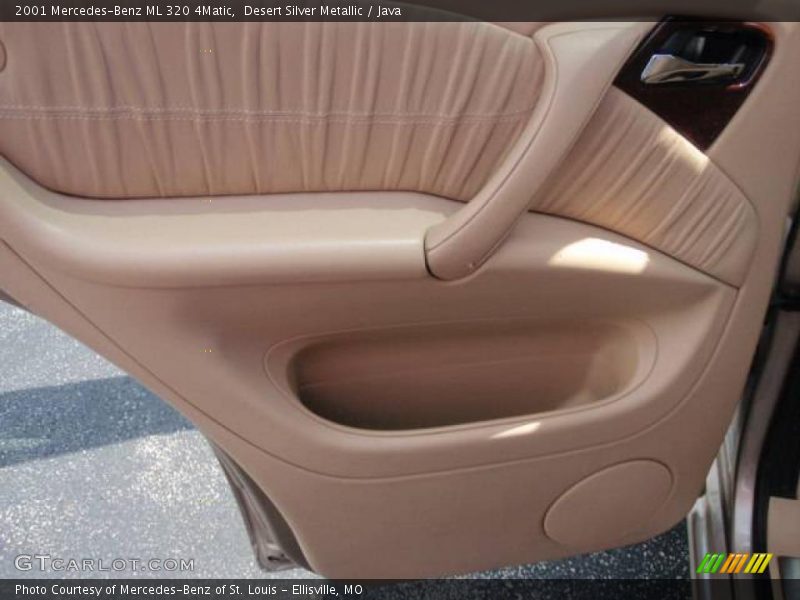 Desert Silver Metallic / Java 2001 Mercedes-Benz ML 320 4Matic