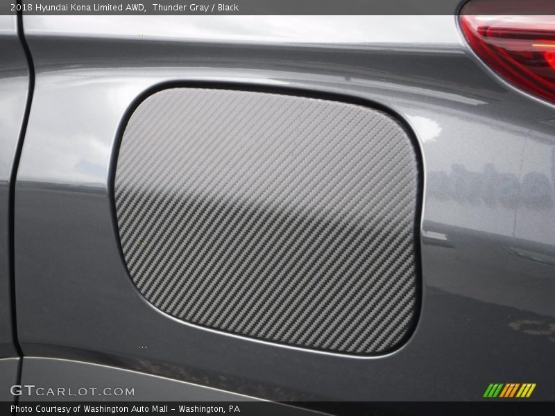 Thunder Gray / Black 2018 Hyundai Kona Limited AWD