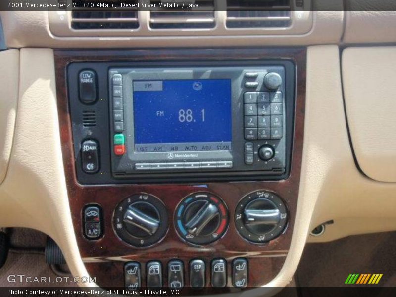Desert Silver Metallic / Java 2001 Mercedes-Benz ML 320 4Matic