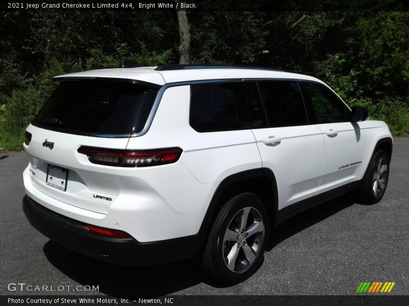 Bright White / Black 2021 Jeep Grand Cherokee L Limited 4x4