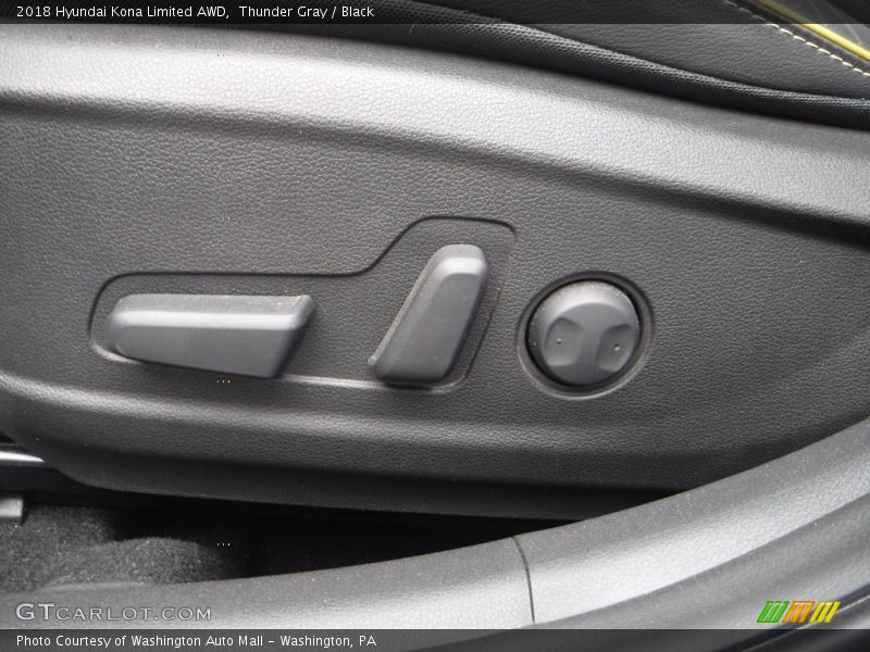 Thunder Gray / Black 2018 Hyundai Kona Limited AWD