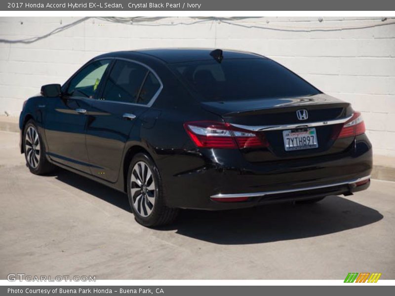 Crystal Black Pearl / Ivory 2017 Honda Accord Hybrid EX-L Sedan