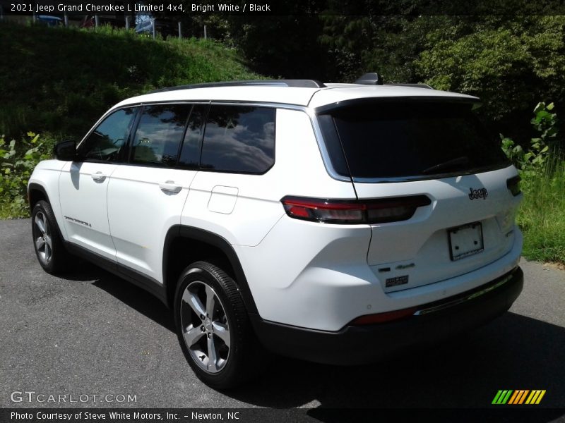 Bright White / Black 2021 Jeep Grand Cherokee L Limited 4x4