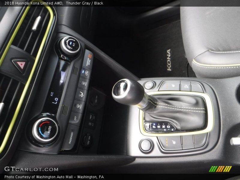Thunder Gray / Black 2018 Hyundai Kona Limited AWD