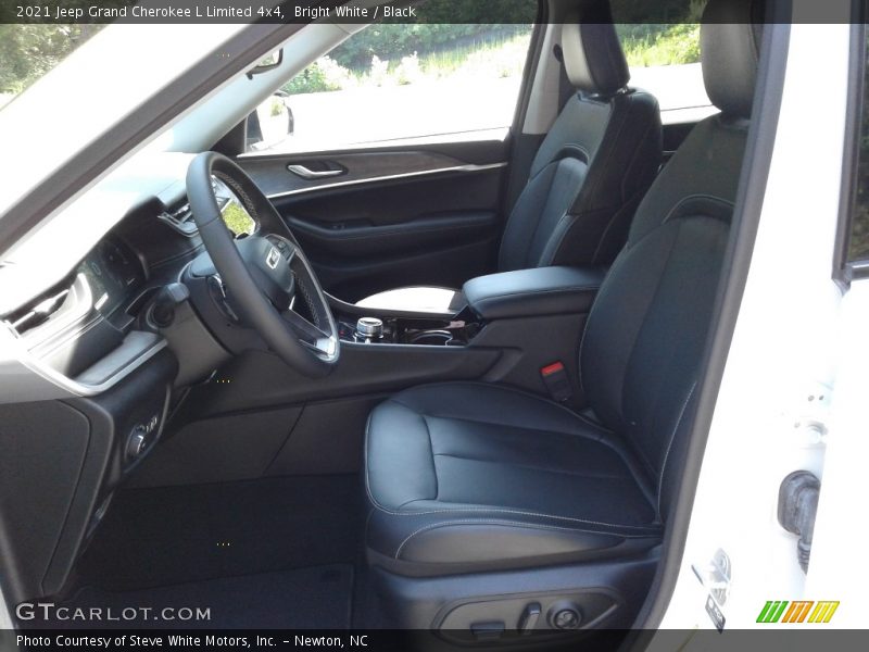 Bright White / Black 2021 Jeep Grand Cherokee L Limited 4x4