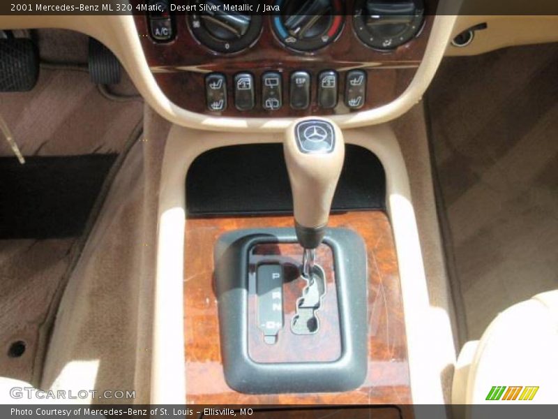 Desert Silver Metallic / Java 2001 Mercedes-Benz ML 320 4Matic