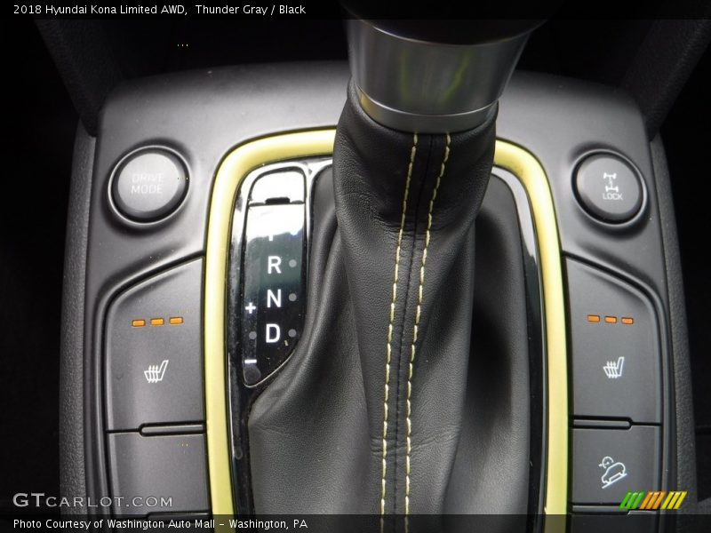 Thunder Gray / Black 2018 Hyundai Kona Limited AWD