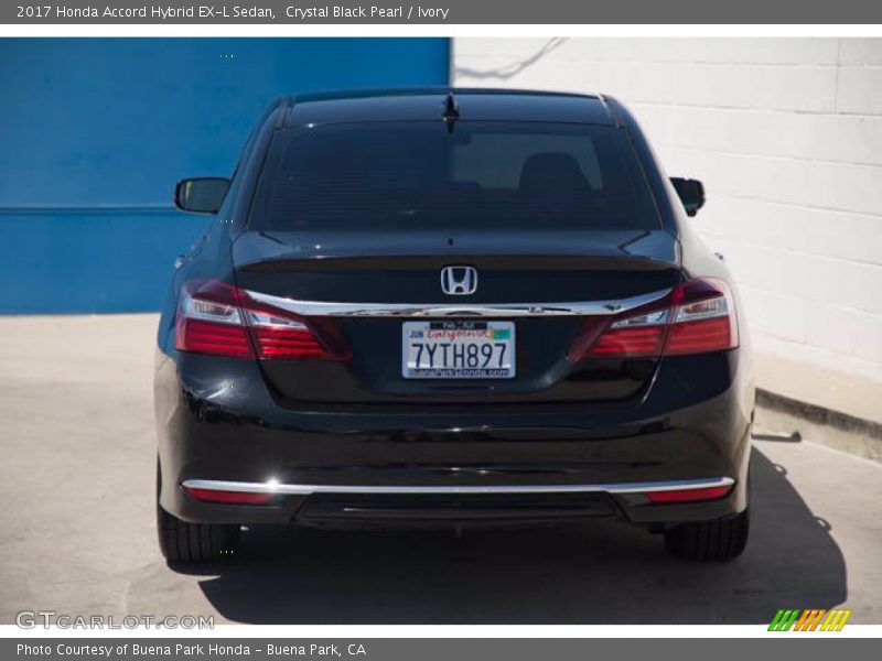 Crystal Black Pearl / Ivory 2017 Honda Accord Hybrid EX-L Sedan