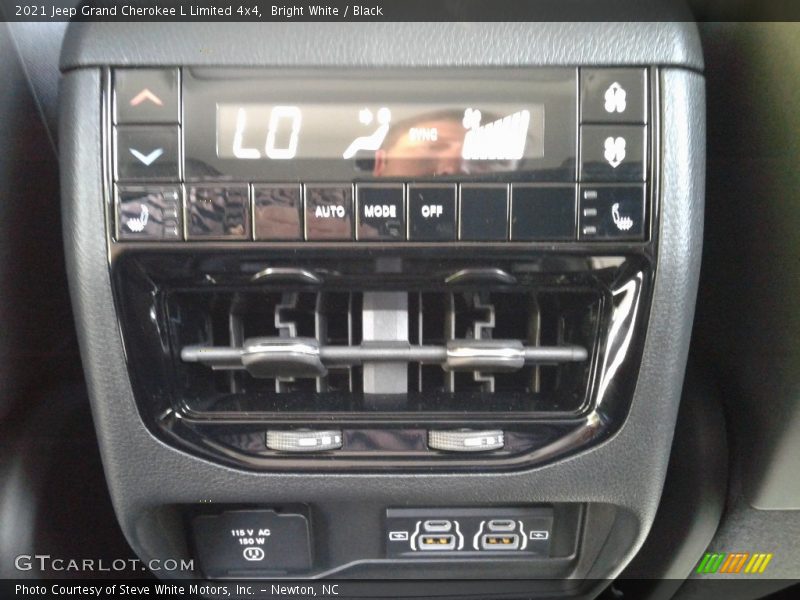 Bright White / Black 2021 Jeep Grand Cherokee L Limited 4x4